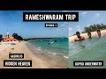 Rameshwaram trip  episode 1  gopro underwater shots  kunthugal beach  aashik v3