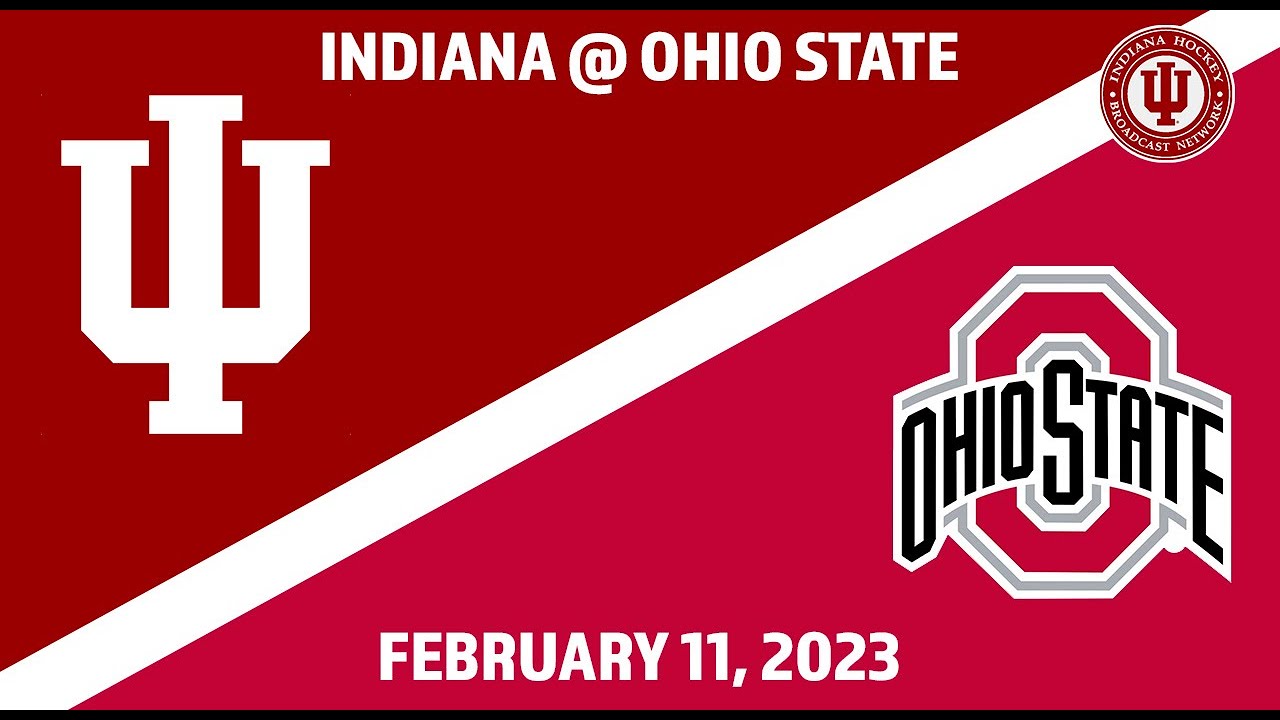 Indiana vs. Ohio State Hockey 2023 TSCHL Playoffs Semifinals (2/11
