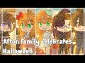Afton Family Celebrates Halloween // Gacha club // Original