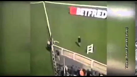 Moment Jockey Daryl Jacobs was injured at Cheltenham