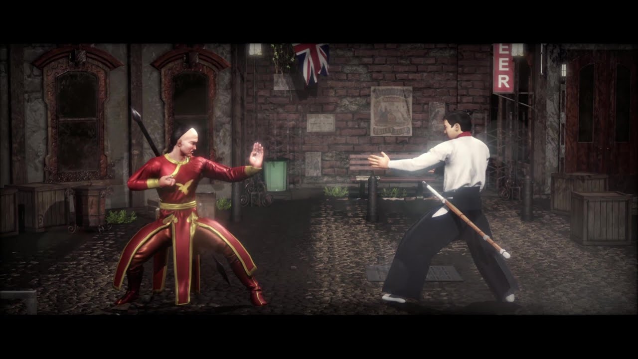 Шаолинь против Утанга - Феникс (Копье Полумесяца) против Дзюдо (Кэндо Палка)