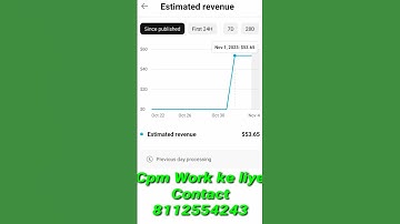 69 views me 🔥Ek Click Par $53.65 Dollar bana hai 💰 Cpm Work 😈 Cpm work new update 🤑 u tech support