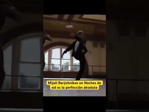 Mijaíl Barýshnikov bailando en “Noches de sol” es la perfección absoluta #shorts