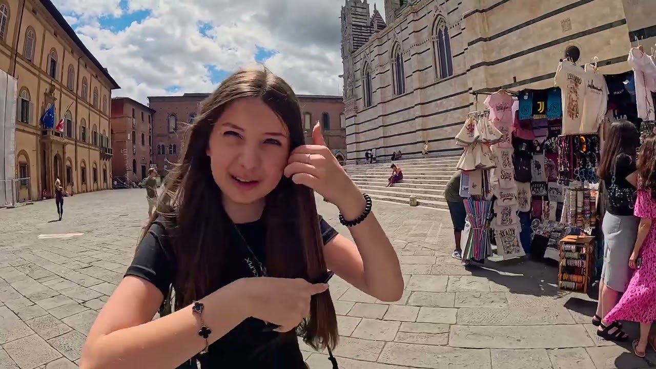 Италия прогулка по Сиене Сколько стоит парковка в Сиене Italy Siena 3 серия