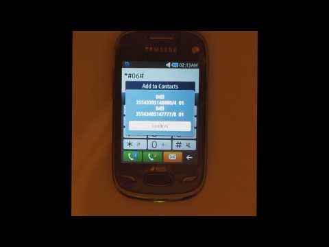 Samsung GT-S3802W (Rex