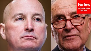 'Absolutely Outrageous': Pete Ricketts Delivers Fiery Assault On Chuck Schumer's Israel Speech
