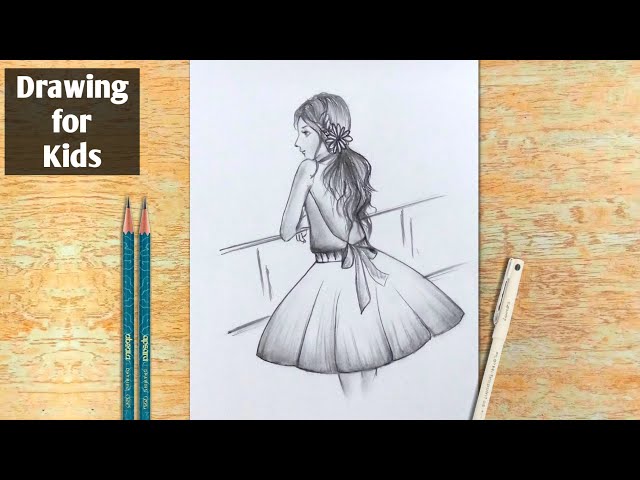 Easy Pencil Drawing for Beginners Step by step