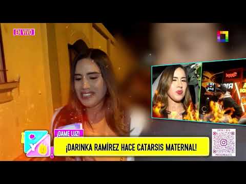 Video : Amor y Fuego - ENE 23 - ¡ DARINKA RAMÍREZ HACE CATARSIS MATERNAL ! Willax por Willax Televisión
