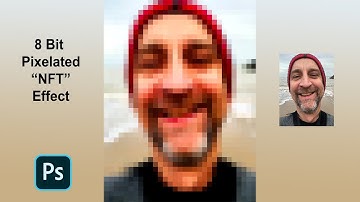8 Bit Pixelated NFT effect in Photoshop