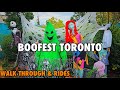 BooFest Toronto Rides &amp; Full Walk Through #halloweenvideos #fallwalkthrough #walkthrough #toronto  