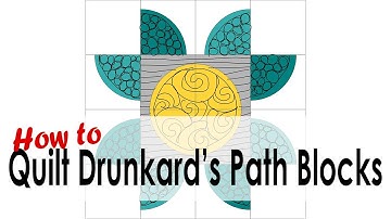 How to Quilt Drunkard