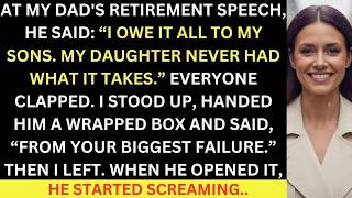 Details My Dad Humilated Me At His Retirement Speech, So I Had A Little Surprise For Him Guide