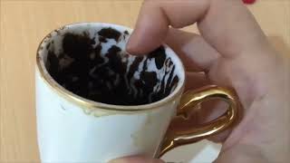 KAHVE FALI I Kahve Fali (Coffee fortune telling I Kaffee Wahrsagerei I Adivinación del café)