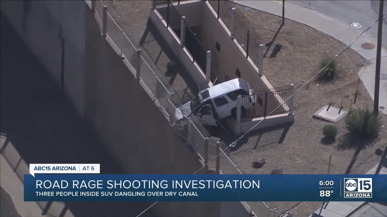 Road rage shooting leaves man in critical condition in Phoenix - YouTube