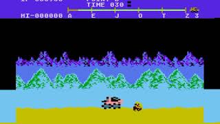 Moon Patrol body shop !  [Atari 800 Arcade sprite hack]