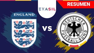 Inglaterra 2017 (0) - (2) Alemania 2007 | Resumen | Fecha 9
