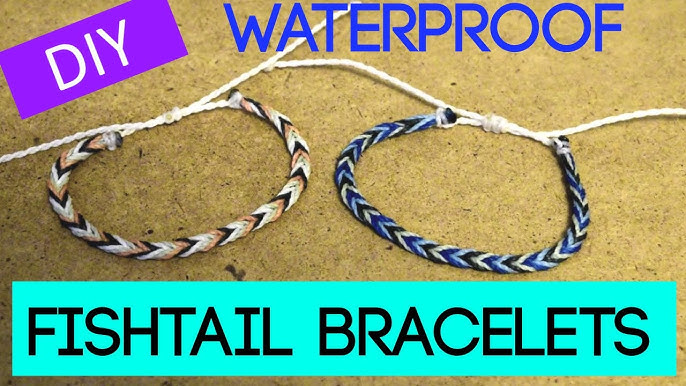 DIY Fashion Wax Cord Bracelet with Flower Beads