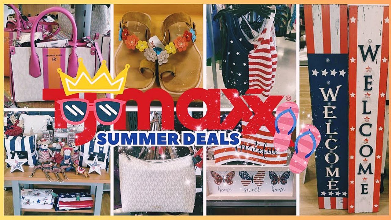 👑🛒🔥NEW TjMaxx Summer Spectacular Shop With Me!! Home Decor, Fashion and More!!👑🛒🔥