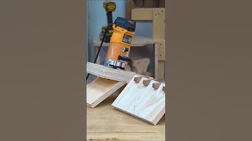Build a Woodworking Router Jig for The Best Wooden Finger Joints Technique #shorts #woodworking