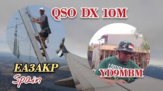 QSO DX ON 10M || EA3AKP, SPAIN AND YD9MBM, INDONESIA || AUG 18th, 2026 || 09.30 UTC