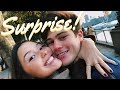 Surprising my boyfriend in London!