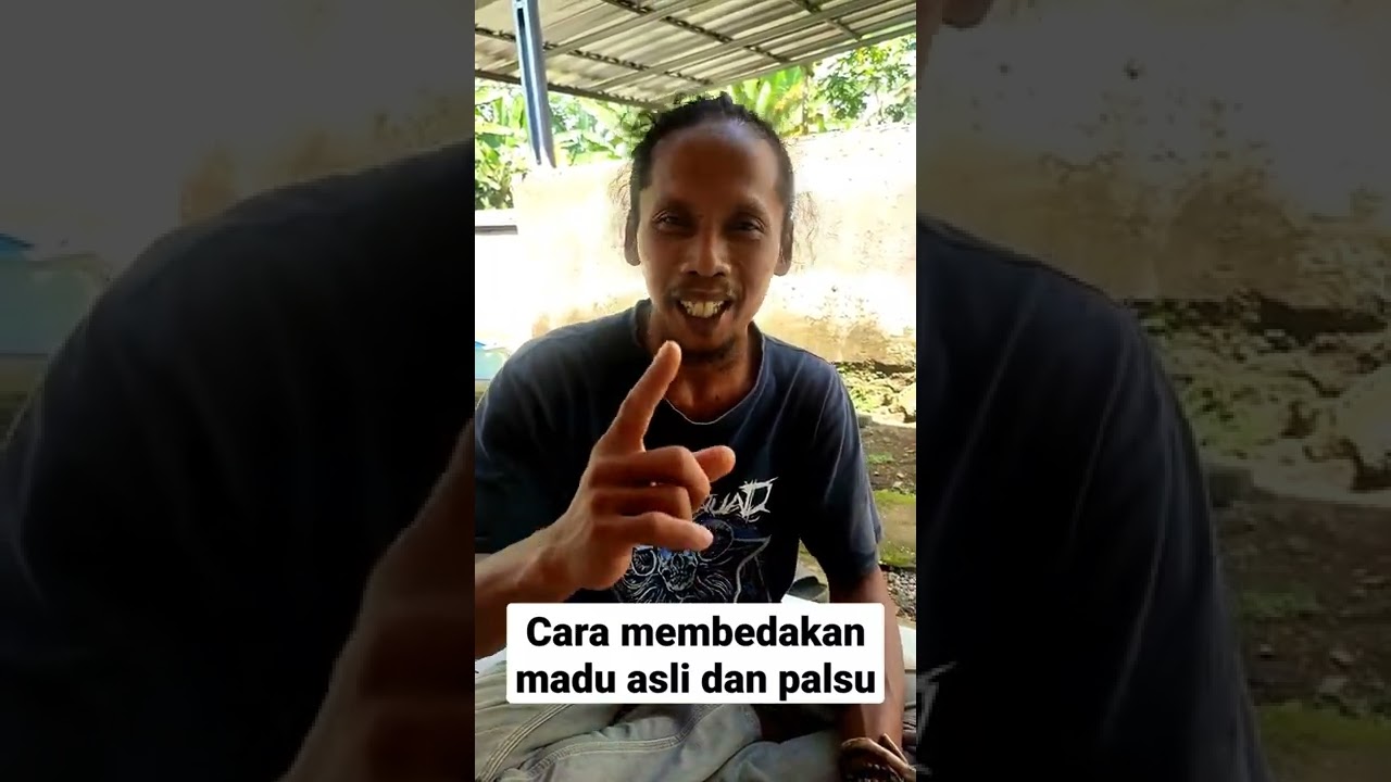 TIPS MEMBEDAKAN MADU ASLI DAN MADU PALSU‼️CARA MENGETAHUI MADU ASLI DAN PALSU