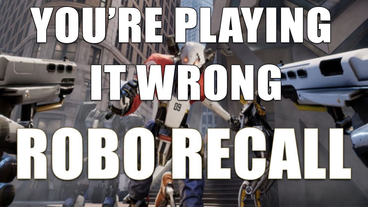 You're Playing it Wrong - Robo Recall (Unplugged Quest Gameplay)