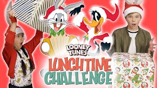 Bugs Bunny's Oven Mitt Christmas Challenge | Looney Tunes Lunchtime Challenge | WB Kids