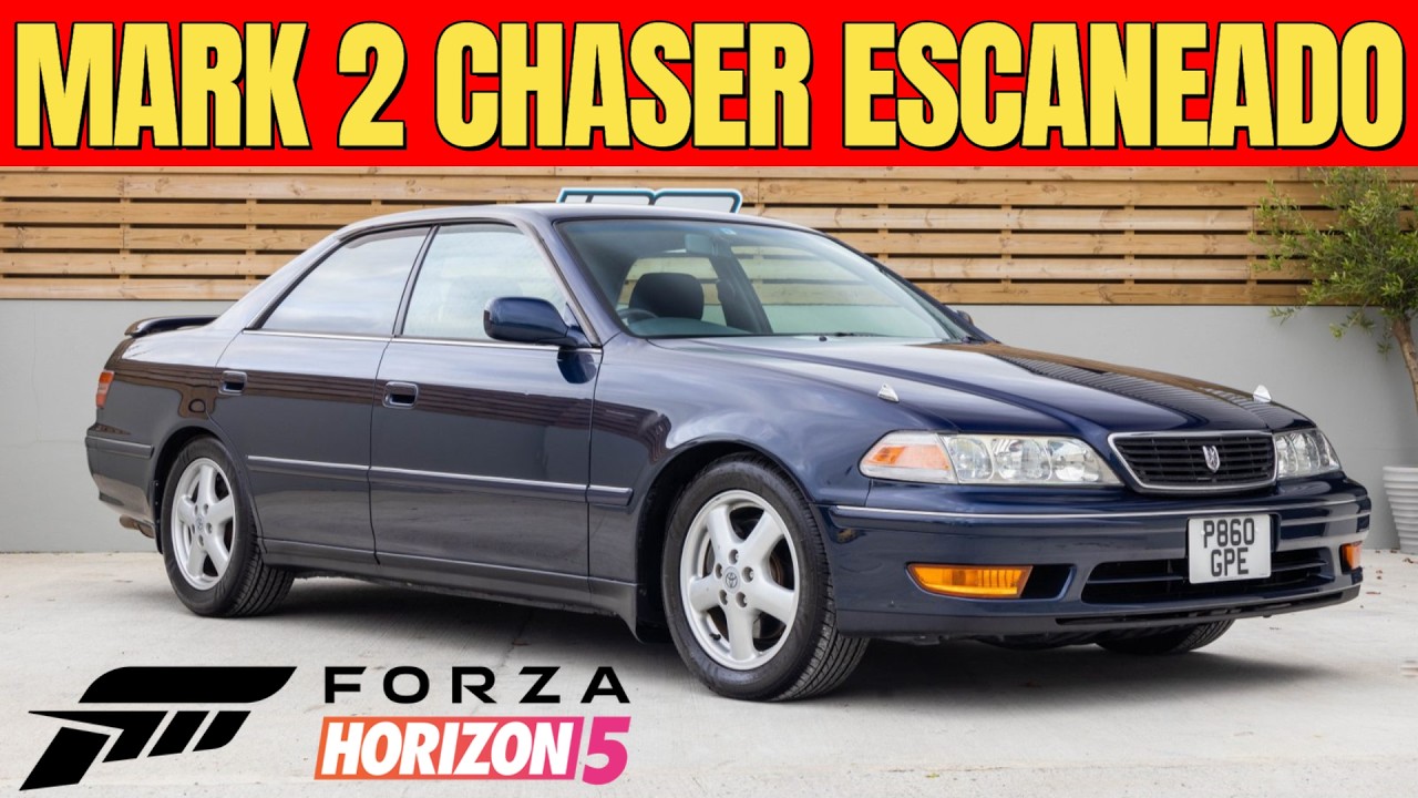 TOYOTA MARK 2 JZX100 CHASER WAS SCANNED FORZA HORIZON 5 - YouTube