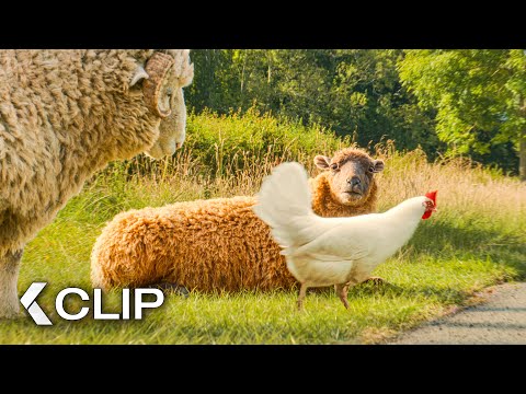 “We're Not Scared of the Road” - THE SHEEP DETECTIVES Clip (2026) Hugh Jackman
