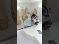 pas mehbub hai ♥️♥️✨ Jeans paint 👖 CUTTING ✂️ SOHILMASTER CUTTING KING 👑 #trending #shorts #video