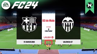 FC 24 - Barcelona vs Valencia | Laliga EA Sports [60FPS]