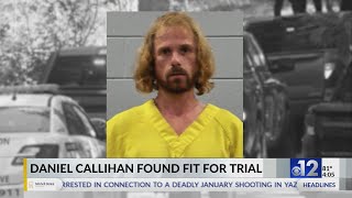 Daniel Callihan deemed fit for trial in abduction case