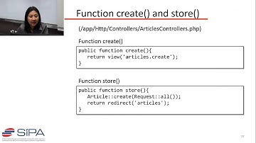 PHP Programming with Laravel Framework ตอนที่ 8