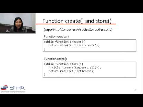 PHP Programming with Laravel Framework ตอนที่ 8