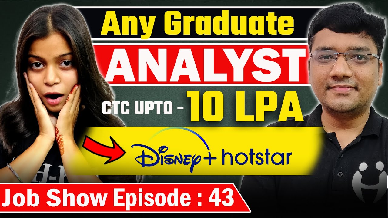 New Job in Disney + Hotstar 🚀 Business Analyst 😲 New Opportunity Career Change Nishant