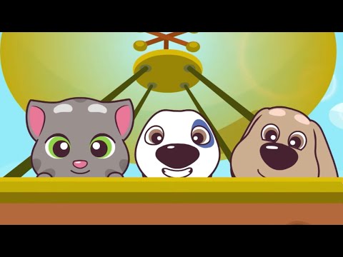 The Flying Machine Talking Tom Friends Minis Cartoons For Kids WildBrain Zoo 