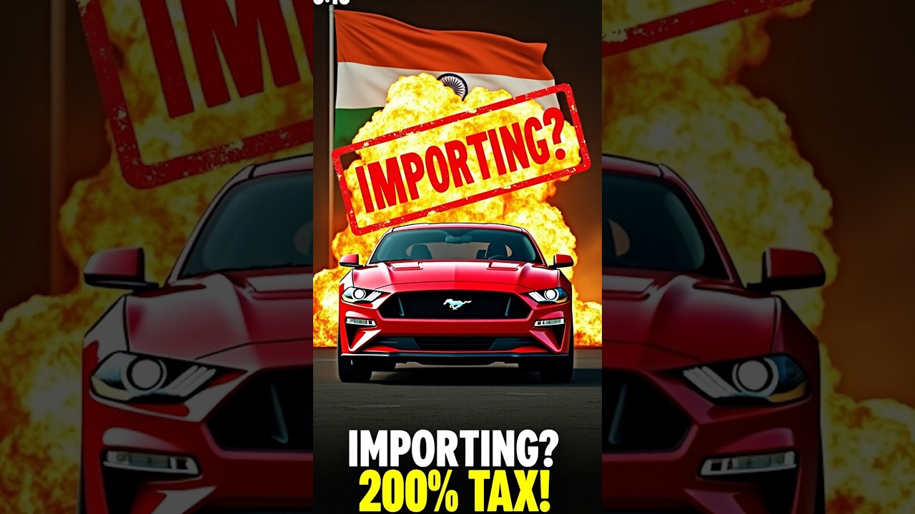 "How Indians Can Legally Import Foreign Cars in india!! #shortsfeed #tax #viralvideo