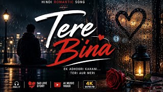 “Tere Bina – Heart Touching Hindi Love Song 💔✨ | Emotional Romantic Track”