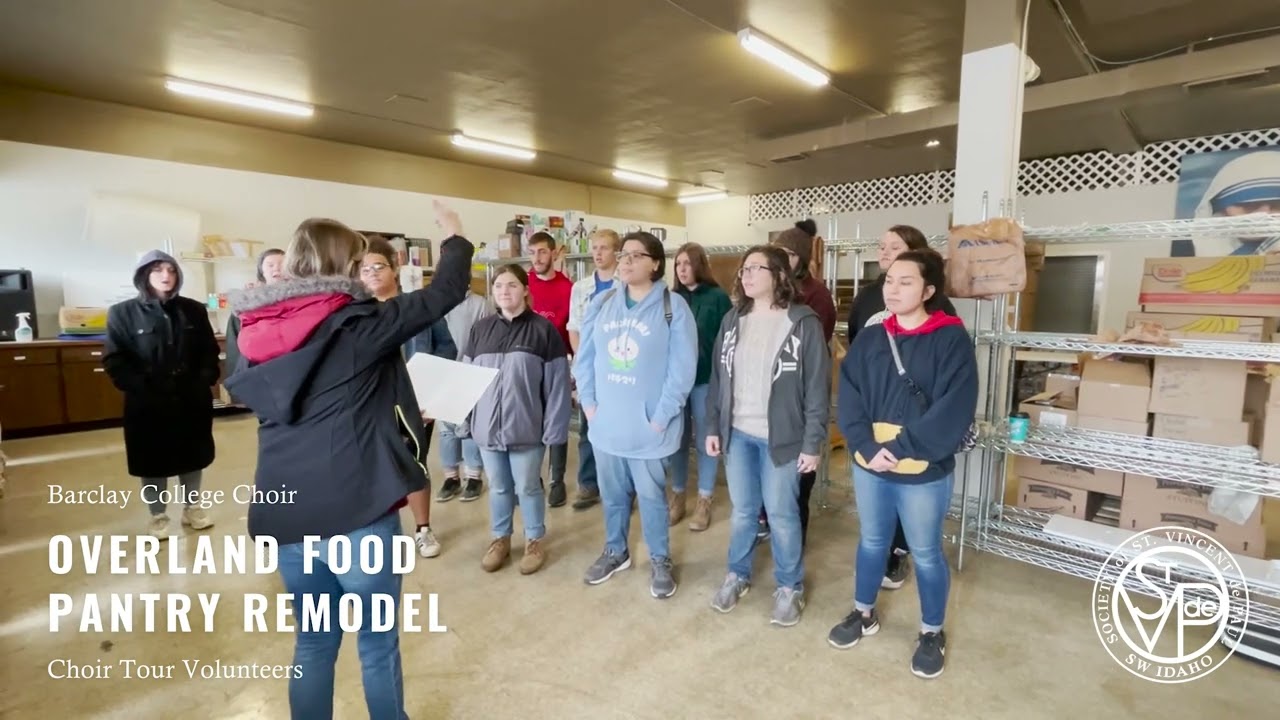 Barclay College Choir Tour: Service at Overland Food Pantry