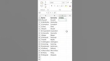 Flash Fill in Excel #shorts