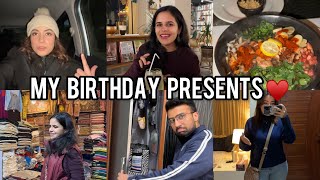 MY BIRTHDAY PRESENTS || FINALLY ALI KI ALMAARI SAAF KAR LI