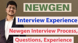 Newgen Interview Experience | Newgen Interview Questions | Interview Process & Experience Of Newgen