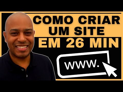 Como criar um Site ou Blog PROFISSIONAL em 26 minutos Passo a passo Completo