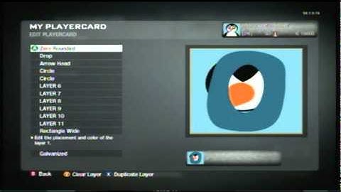 Emblem Guide for Black Ops - Cute Penguin