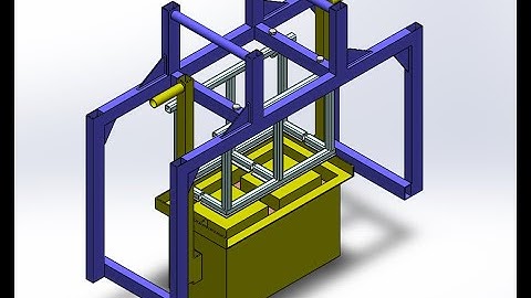 Concrete Block Machine(3D model)