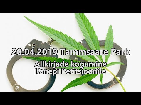 Allkirjade kogumine Kanepi Petitsioonile Tammsaare pargis 20.04.2019
