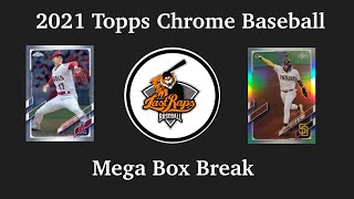 2021 Topps Chrome Mega Box Break - Big Hits!