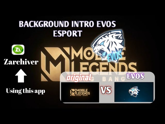 HOW TO CHANGE MOBILE LEGEND INTRO, TO EVOS INTRO COOL OPENING  MLBB🔥🔥 class=