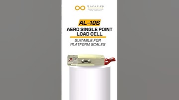 Enhance Your Platform Scales with the AL-10s Aero Single Point Load Cell! #weighingscale #loadcells